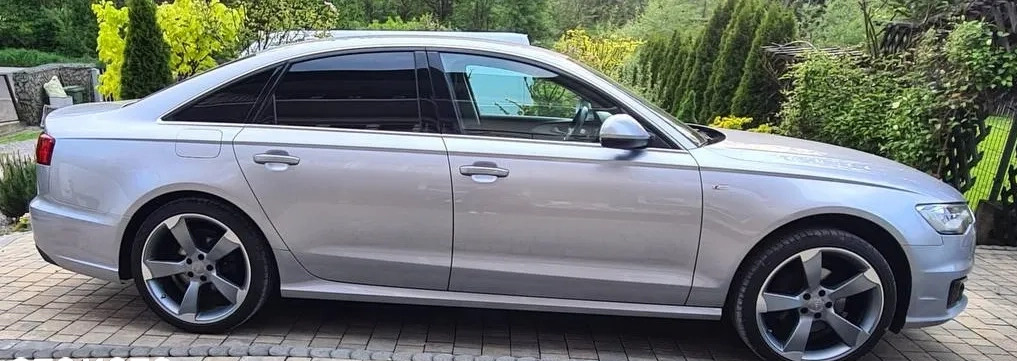 Audi A6 cena 75500 przebieg: 214000, rok produkcji 2015 z Krzeszowice małe 154